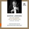 Sidste koncert med Mariss Jansons Carnegie Hall, nov. 2019. Strauss. Brahms